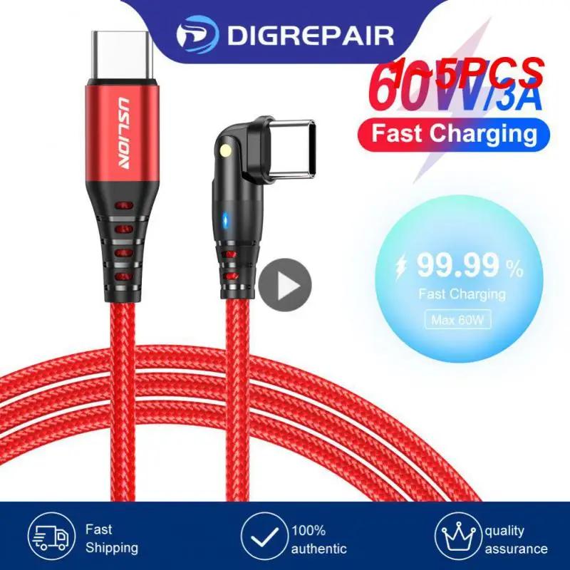 ƺ 15 13 POCO X5 Oneplus    ̾ ڵ, PD 60W USB C to CŸ ̺, QC 3.0, 1-5PCs